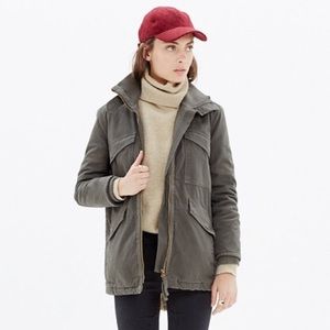 Madewell Military green jackect